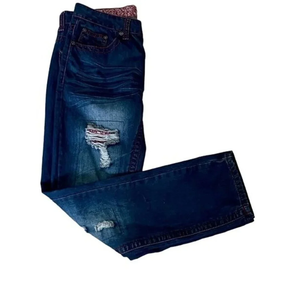 Patron Cito Distressed Jeans Mens 32 X 30